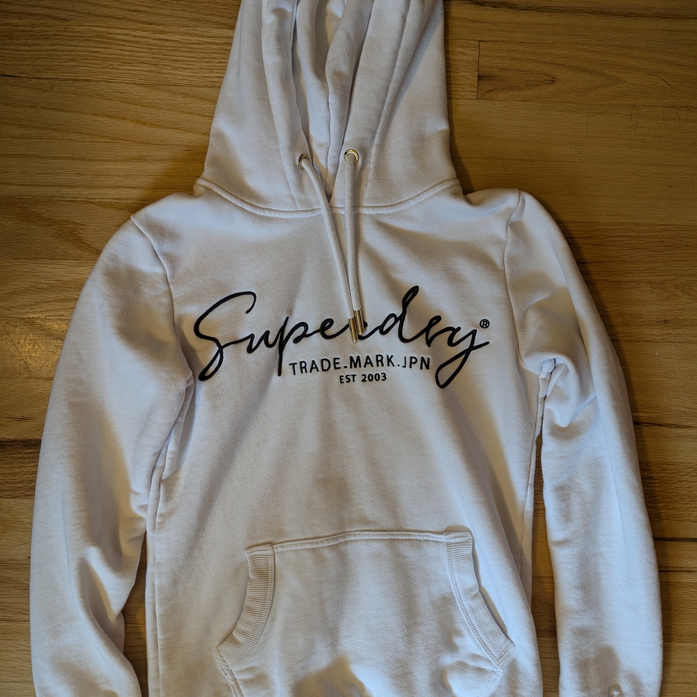 Superdry White Men's Hoodie